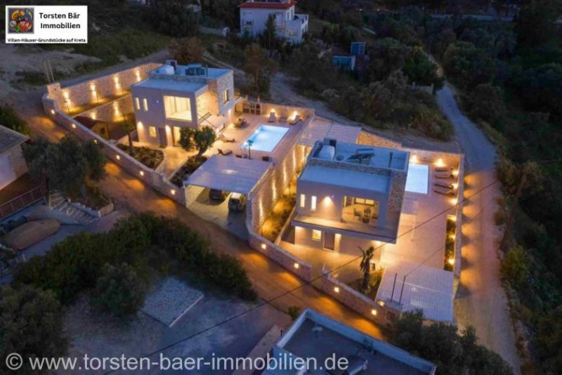 Kamilari Kreta, Kamilari, Luxusvilla mit priv. Panorama - Pool Haus kaufen